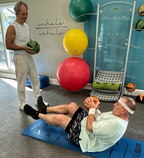Senior fitness trainer